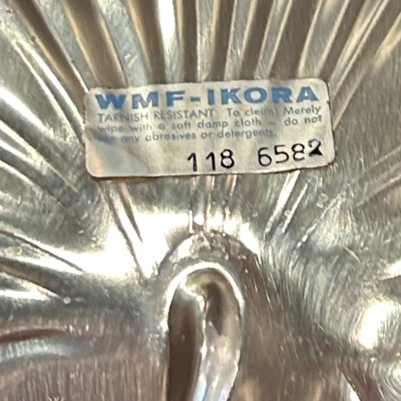 WMF-IKORA Tarnish Resistant Platter/Dish, Candy/Fruit 11.5"Long 11.5"Wide - Picture 8 of 11